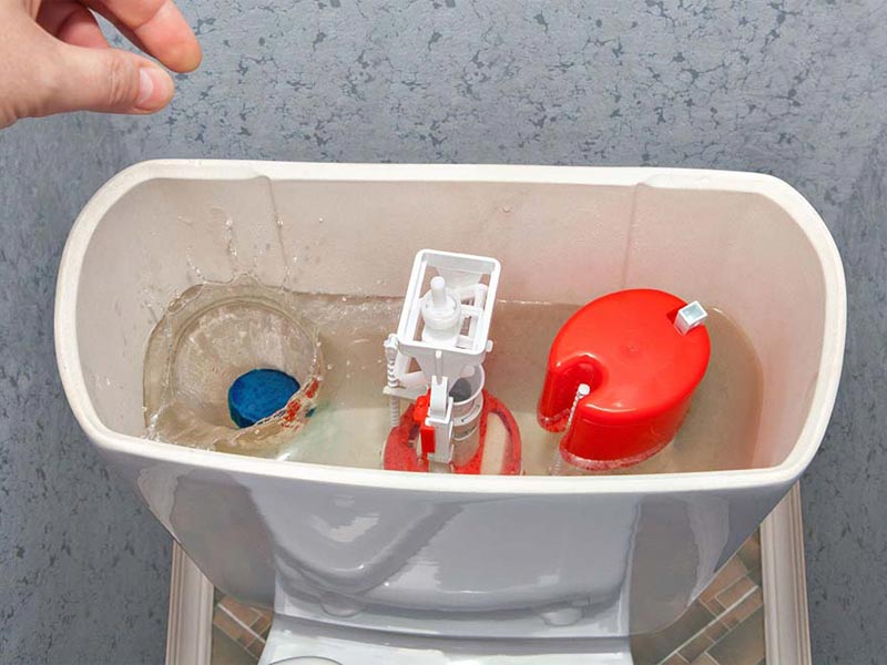 برطرف کردن نشتی فلاش تانک