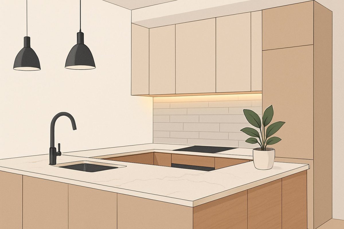 جدیدترین ترندهای طراحی آشپزخانه در سال 2025