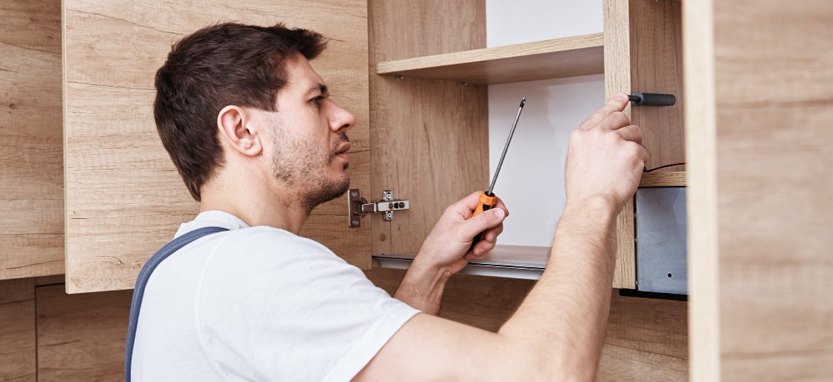 قیمت تعمیر کابینت
