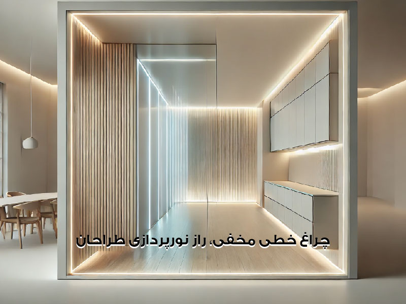 چراغ خطی مخفی، راز نورپردازی مدرن در دکوراسیون داخلی