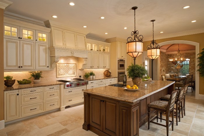 تاثیر نورپردازی در دکوراسیون داخلی آشپزخانه