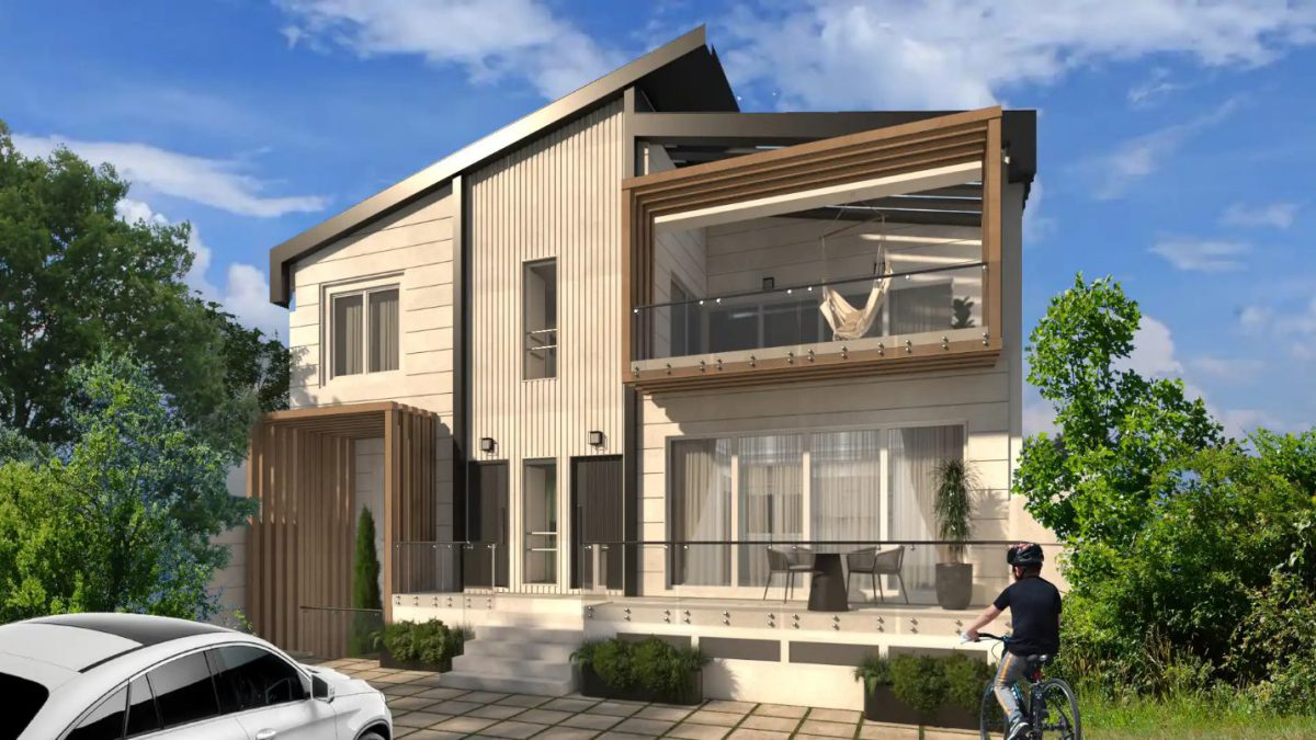 طراحی ویلا مدرن یک طبقه با گروه مهندسی نتا