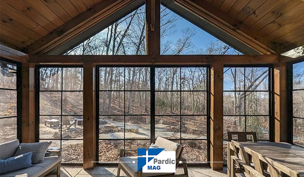 مزایای پنجره آلومینیوم دوجداره برای زمستان | پاردیک وین