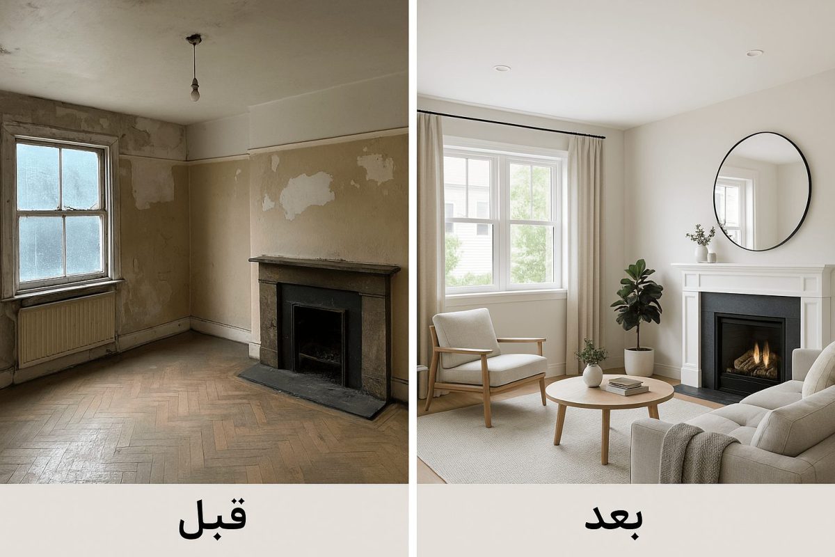 بازسازی آپارتمان با مشاوره