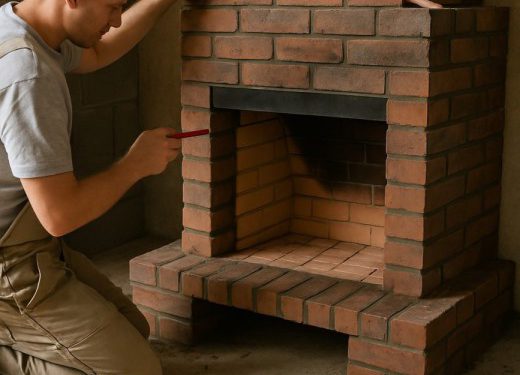 راهنمای جامع ساخت شومینه هیزمی در ۶ گام اصولی
