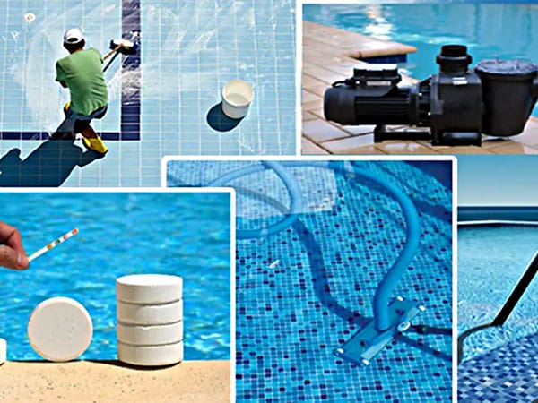 چگونه آب استخر را همیشه تمیز نگه دارید؟