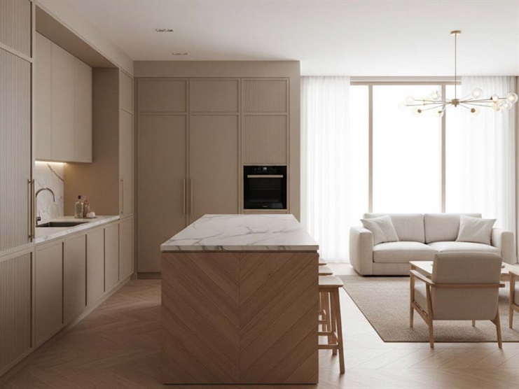 طراحی و ساخت کابینت با الهام از سبک های هنری در دکوراسیون داخلی