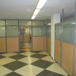 پارتیشن تک جداره کلاف آلومینیوم نمونه کار شده برای مشتری