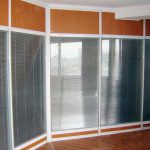 پارتیشن دو جداره کلاف آلومینیوم